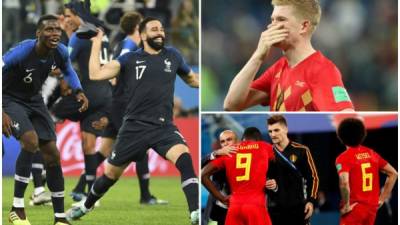 Francia confirmó su favoritismo y pasó con susto a la final del Mundial de Rusia-2018 al vencer 1-0 a Bélgica, a la espera de Croacia o Inglaterra para el partido consagratorio. Tras el final del juego, los franceses festejaron por todo lo alto el pase y los belgas se derrumbaron al no poder clasificar.