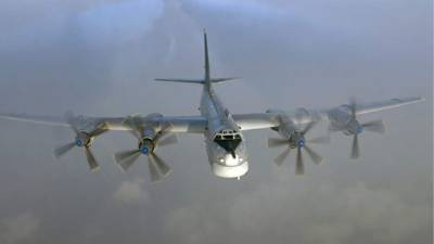 Un bombardero Túpolev Tu-95 Bear H fue detectado por los estadounidenses en las cercanías de California.