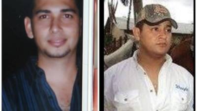 Víctor Alfonso Aceituno García (28) y Jorge Alberto Villalobos Argueta (26).