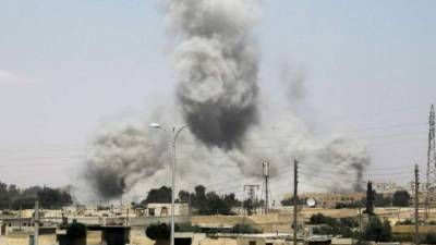 Según Washington, el avión derribado había bombardeado las fuerzas respaldadas por Estados Unidos que luchan contra el Estado Islámico (EI) en la zona norte de Siria.