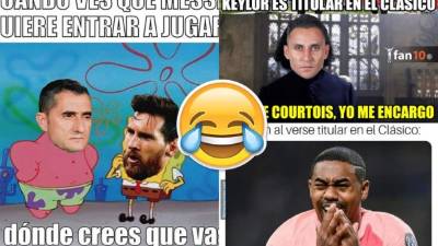 Los divertidos memes del clásico Barcelona-Real Madrid que terminó empatado 1-1 en la ida de semifinales de la Copa del Rey.