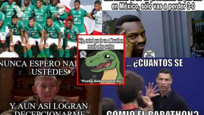 La goleada recibida ante el Santos ha provocado muchas burlas para el Marathón en las redes sociales. Mira los otros memes de la dura derrota verdolaga.