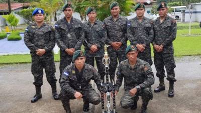 En varias categorías participó Honduras, pero destacó en la de francotirador, donde obtuvo el tercer lugar.