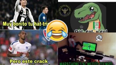 Los divertidos memes que dejó la goleada del Olimpia contra el Marathón en el estadio Nacional. Muchas burlas a los verdolagas.