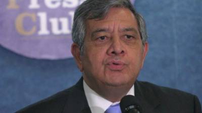 El embajador de Honduras ante la Organización de Estados Americanos (OEA), Leónidas Rosa Bautista. EFE