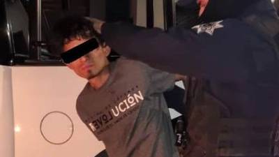 El hondureño detenido fue identificado como Naum Isaac L., de 20 años.