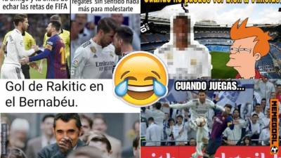 Los divertidos memes que dejó una nueva victoria del Barcelona sobre el Real Madrid en la Liga Española.