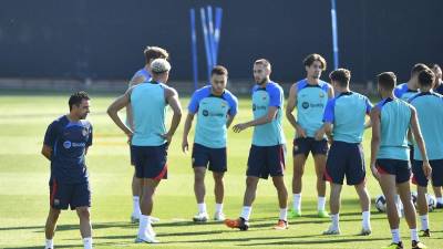 El FC Barcelona se enfrenta este martes al Inter Miami en su primer partido por la gira en EUA.