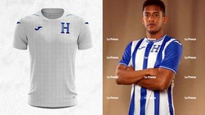 Así son las camisetas de local y visita de la Selección de Honduras.