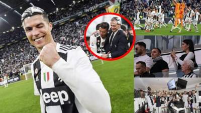 Las imágenes del festejo de la Juventus tras conquistar un nuevo 'Scudetto' de la Serie A, en la que Cristiano Ronaldo fue el gran protagonista junto a su novia Georgina Rodríguez. El portugués, además, anunció donde jugará la próxima temporada.