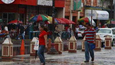 En San Pedro Sula las lluvias serían por la tarde y primeras horas de la noche.