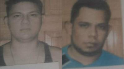 José Esteban Oliva Pineda y José Nehemías Murillo Méndez.