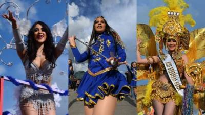 Tegucigalpa celebró con anticipación su 441 aniversario de fundación (29 de septiembre día oficial), y lo hizo a lo grande con mucho color, alegría y bellezas catrachas: