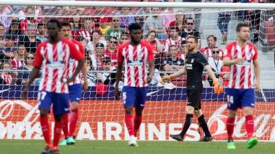 El Atlético perdió ante Espanyol como local. FOTO EFE/ Rodrigo Jimenez