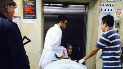 Óscar Castillo fue recibido en la emergencia de cirugía de adultos del Hospital Escuela, donde ya no tenía signos vitales.
