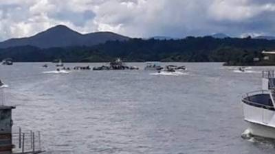 Guatapé es una localidad que atrae muchos turistas. El informe preliminar no establece la causa del naufragio de la embarcación.