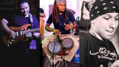 Los músicos Max Urso, Mártir Sambulá y Tato Padilla tocarán mañana en el bar Rockhouse en el debut oficial del grupo Juramaia.