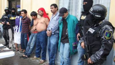 La captura de los hombres fue en colonia Los Pinos.