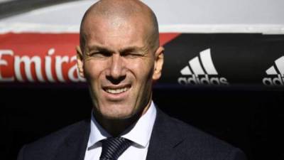 Zidane debutó con triunfo en el banquillo del Real Madrid. FOTO AFP.