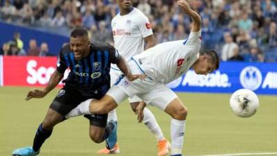 Olimpia derrotó al Impact Montreal en el partido de ida de la Concachampions.