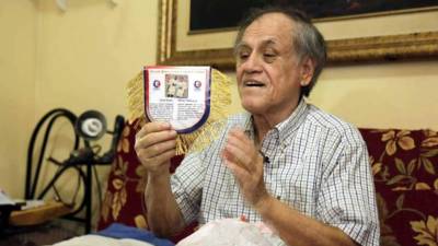 Chelato Uclés lleva seis días internado en el IHSS de Tegucigalpa.