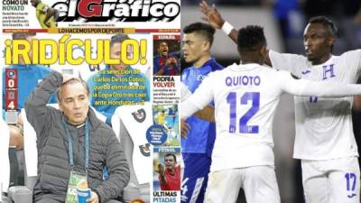 La prensa de El Salvador y el resto del mundo se mostró sorprendida luego de que los salvadoreños perdieron 0-4 ante una eliminada ya Honduras en la Copa Oro. Al final, ambas selecciones le han dicho adiós al torneo de la Concacaf.