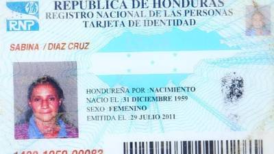 Sabina Trejo tenía 55 años.