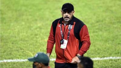 Martín 'Tato' García, durante el partido de vuelta contra el Diriangén. Foto Yoseph Amaya