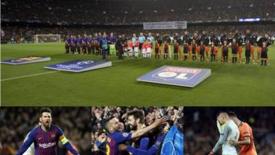 Las mejores imágenes que dejó la victoria del Barcelona (5-1) sobre el Lyon en la vuelta de octavos de final de la Champions League en el Camp Nou.