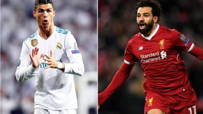 Cristiano Ronaldo y Mohamed Salah son las figuras de Real Madrid y Liverpool.