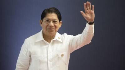 Fotografía de archivo del entonces canciller de Nicaragua, Denis Moncada, en la LVI Reunión de jefes de Estado y de Gobierno de los países miembros del Sistema de la Integración Centroamericana (Sica), en Santiago (República Dominicana).