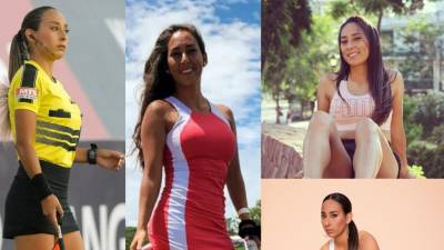 La árbitra Cindy Nahuelcoy causó revuelo en las últimas horas al incursionar en plataforma para adulos.