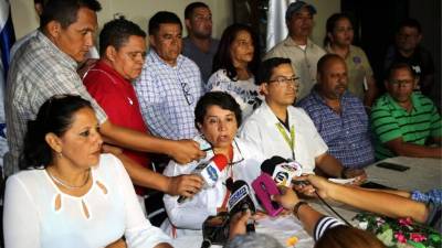 Apertura. Suyapa Figueroa, presidenta del CMH, invitó al Gobierno a su diálogo alterno.