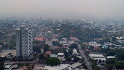 La población hondureña ha sido altamente expuesta al aire contaminado registrado desde hace semanas.