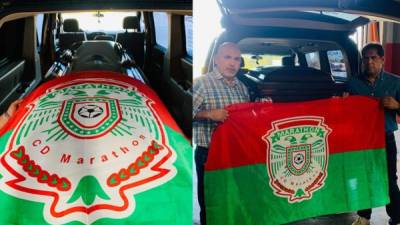 Los restos del jugador hondureño Walter Pery llegaron hoy a San Pedro Sula.