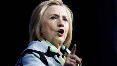 La excandidata presidencial demócrata Hillary Clinton. EFE/Archivo