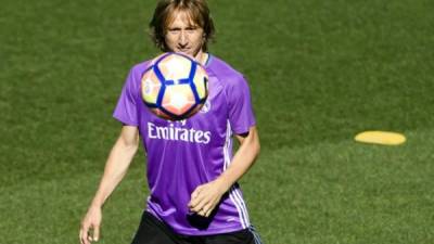 Luka Modric se ausentó del entrenamiento del Real Madrid de este sábado en la ciudad deportiva de Valdebebas.