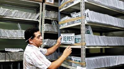 Hasta ahora se ha recaudado el 81% de las contribuciones referidas a esta terminación de las placas