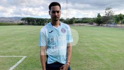 Marcelo Canales se presentó al inicio de pretemporada del Motagua. Foto Ronald Aceituno