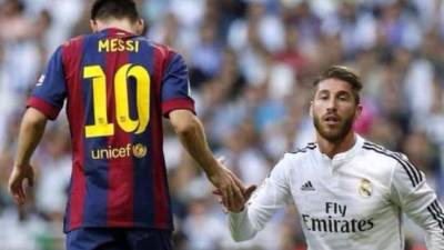 Ramos es el líder en la zona baja del Real Madrid, no quiso entrar en polémica con Messi.