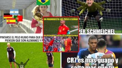 Los divertidos memes que nos dejó la acción deportiva de este día en el Mundial de Rusia 2018, con España, Piqué, Sergio Ramos, Cristiano y Messi como protagonistas.
