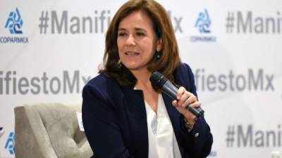 La exprimera dama de México, Margarita Zavala, retiró su candidatura presidencial./AFP.