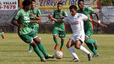 El Marathón no pudo aprovechar su localía y cedió un empate a cero ante Olimpia. Foto Delmer Martínez