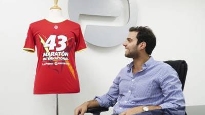 Los atletas se sentirán cómodos con la camiseta que se utilizará para la edición 43, aseguró Alejandro Canahuati.