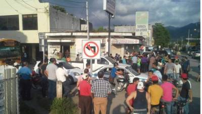 Sarahí Alvarado era la encargada de administrar la farmacia San Antonio en El Progreso.