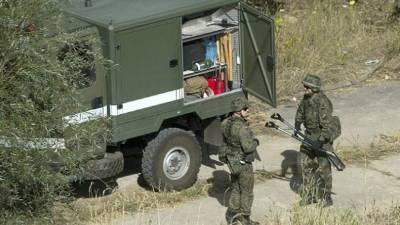 Los militares polacos han iniciado con la tarea de excavación en busca del misterioso tren nazi.