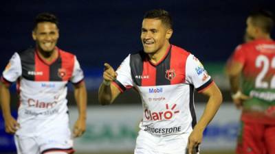 Roger Rojas ya lleva nueve goles con el Alajuelense de Costa Rica.