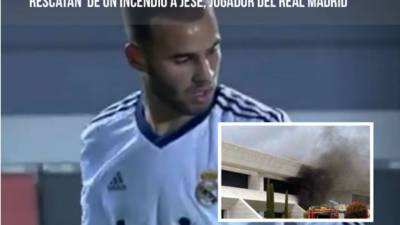 Durante el incendio, el jugador no podía moverse por andar en muletas luego de su operación de ligamentos. Tuvo que ser auxiliado.