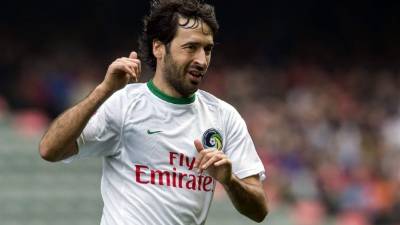 Raúl analizó su andadura en la liga estadounidense con el NY Cosmos.