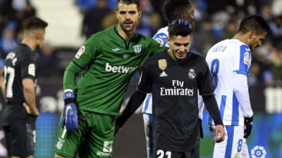 Brahim Díaz falló una ocasión clara sobre el final del partido ante Leganés. Foto LaLiga.es